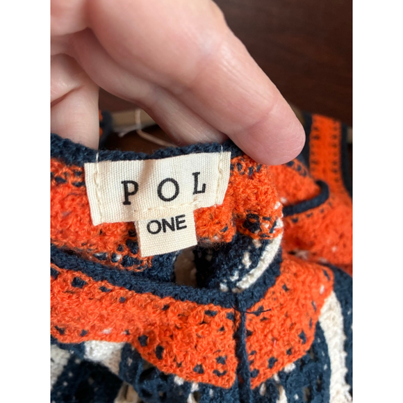 0084 POL ONE Crocheted Tank Top NWT - Picture 6 of 6